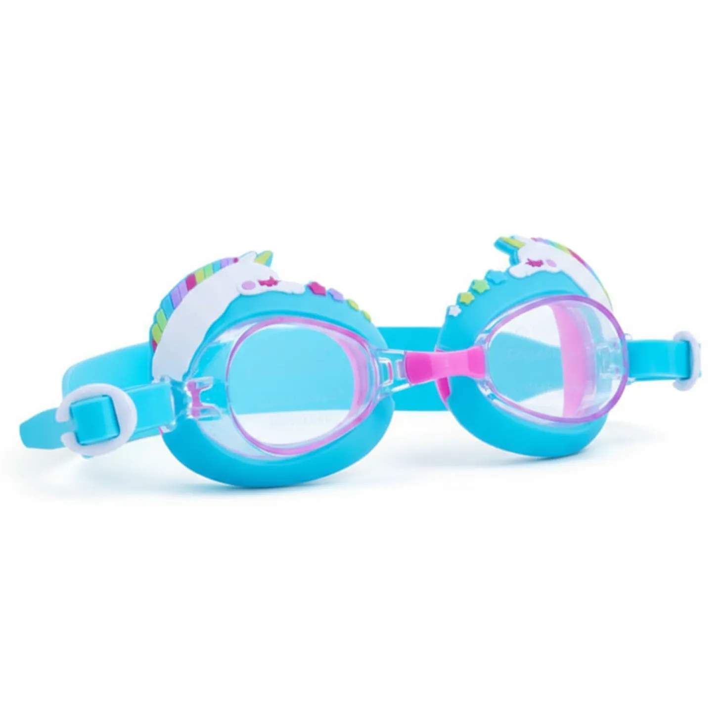 Okulary do pływania Aqua2ude - Uroczy jednorożec turkus 3+
