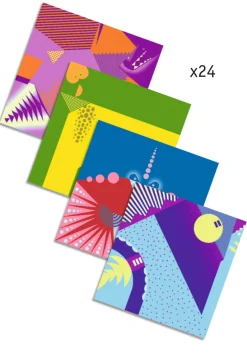 Origami DINOZAURY zestaw 24 szt. 6+