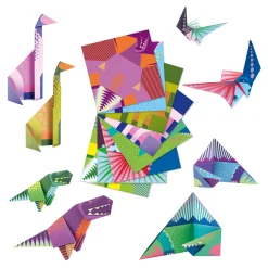 Origami DINOZAURY zestaw 24 szt. 6+