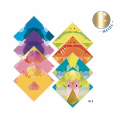 Origami MORSKIE ZWIERZĘTA (metaliczne)