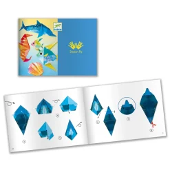 Origami MORSKIE ZWIERZĘTA (metaliczne)