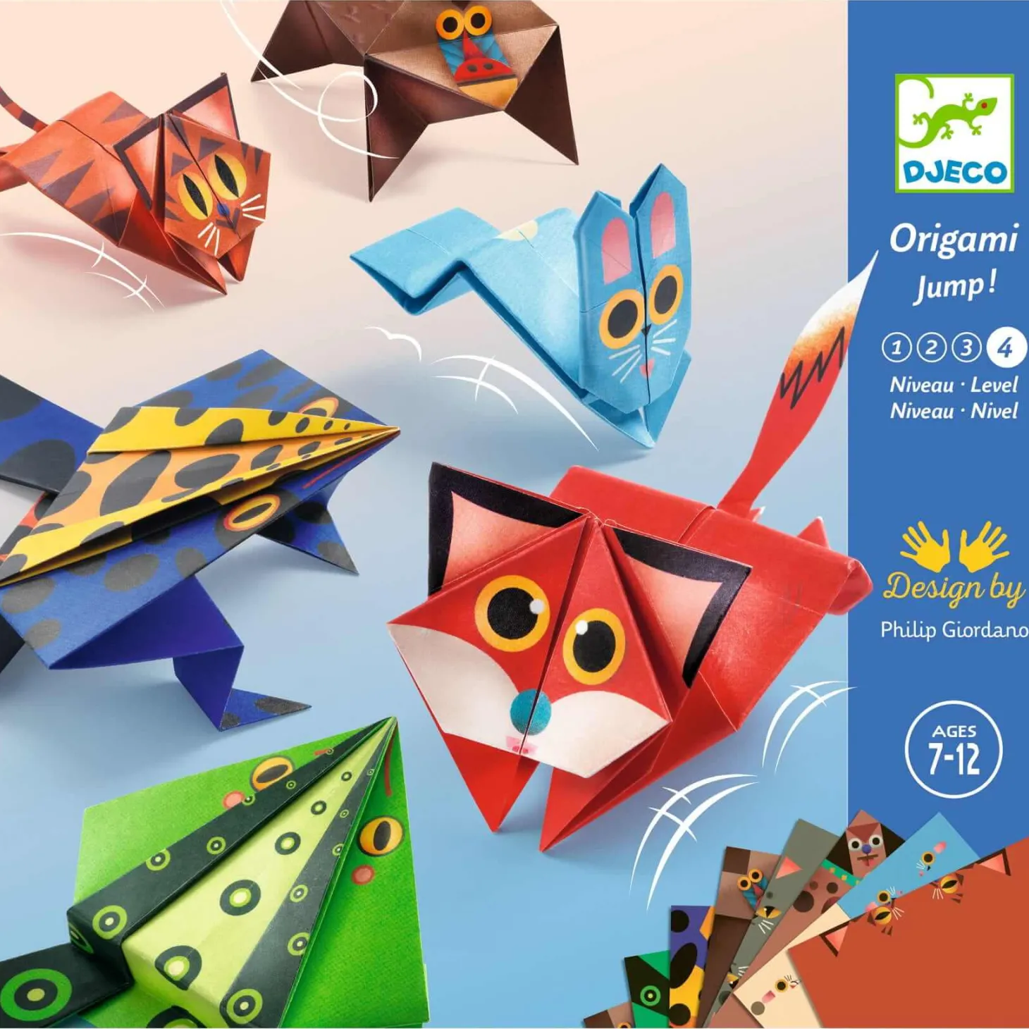 Origami - skaczące zwierzątka