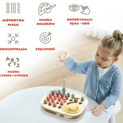 Łowimy Rybki ABC – magnetyczna gra zręcznościowa, 2+