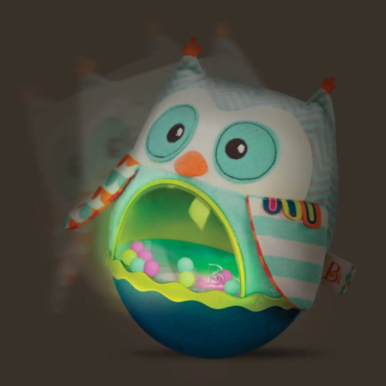 Owl Be Back – sowa-kiwajka – wańka-wstańka