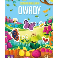 Ozdabiam naklejkami. Owady