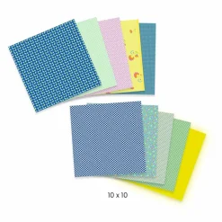 Ozdobne kartki do origami 100 szt. NATSU