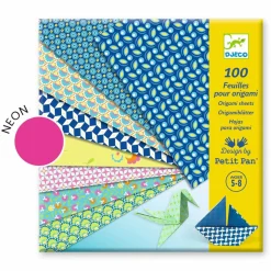 Ozdobne kartki do origami 100 szt. NATSU
