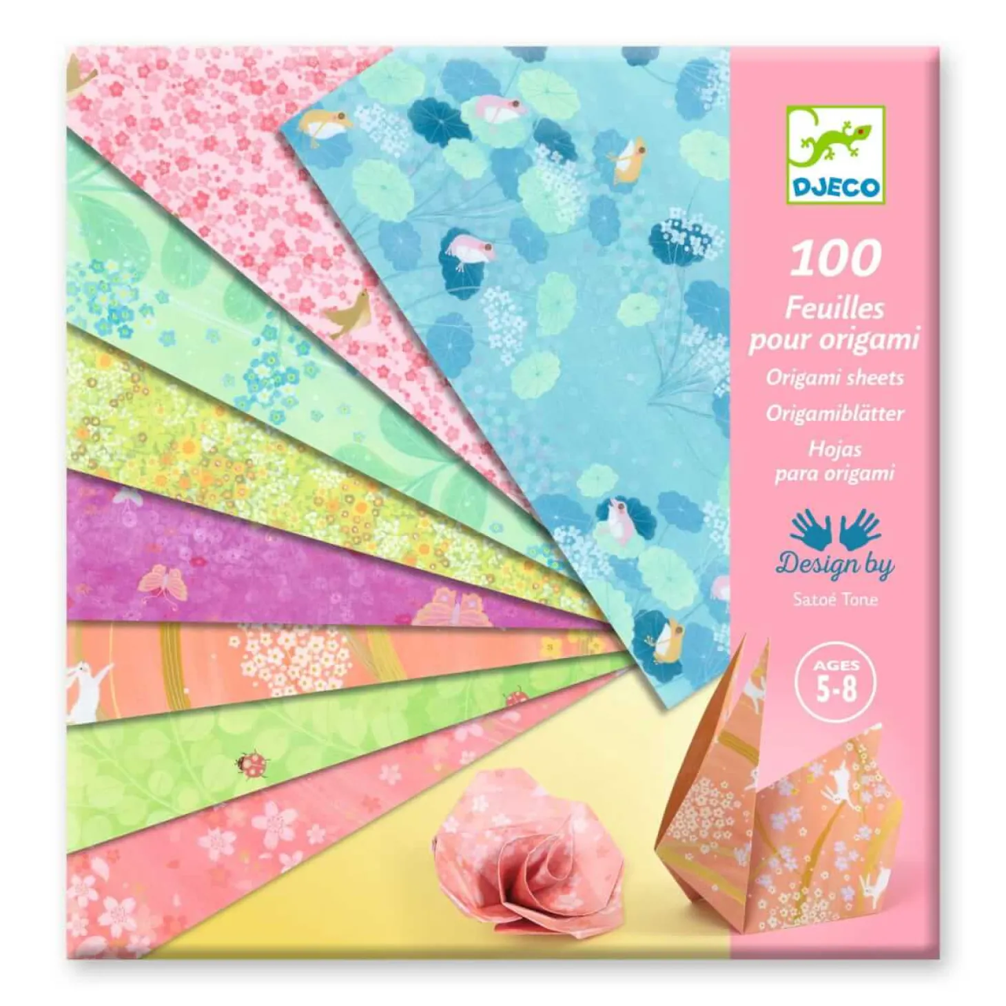 Ozdobne kartki do origami 100 szt. HARU