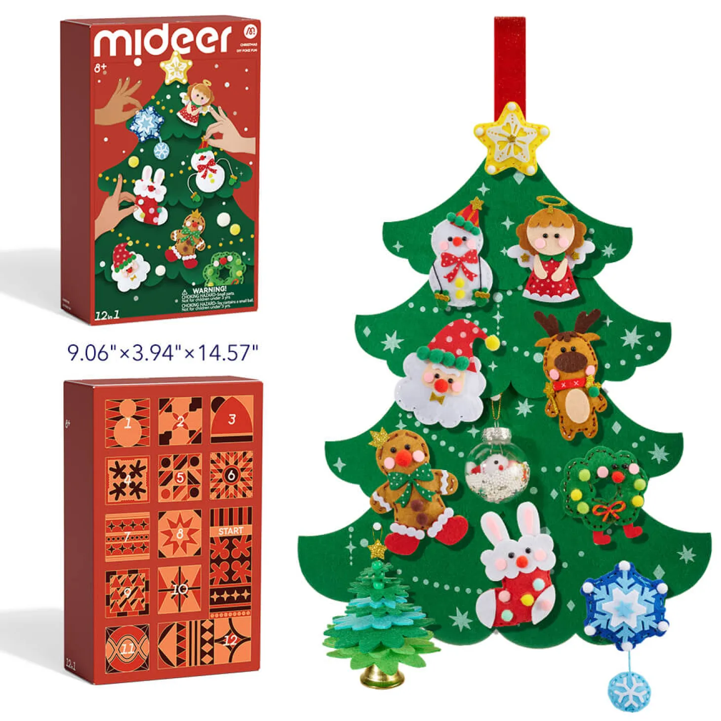 Ozdoby świąteczne na choinkę DIY 8+