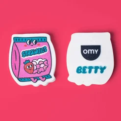 Pachnące gumki do ścierania BUDDIES, różne wzory, 1szt.