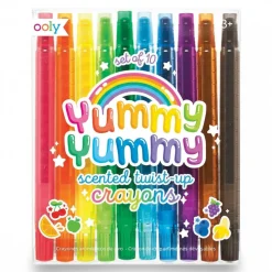 Pachnące kredki świecowe wykręcane 10szt. Yummy Yummy