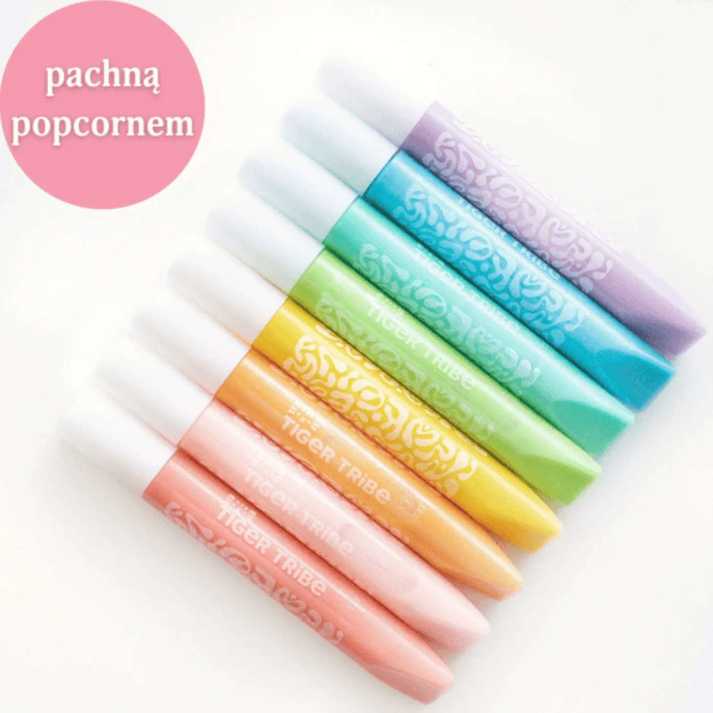 Pachnące Pisaki Popcornowe 3D