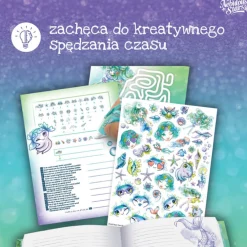 Pamiętnik na kłódkę – z aplikatorem wzorów Marinia
