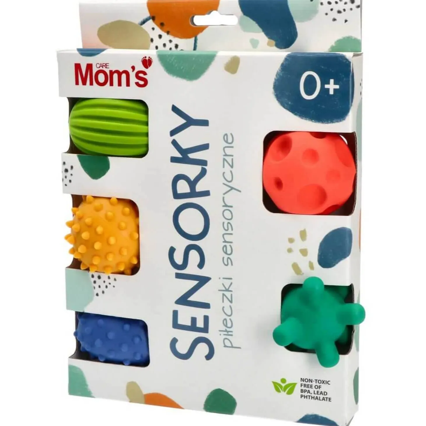 Pastelowe piłki sensoryczne SENSORKY 5 szt.