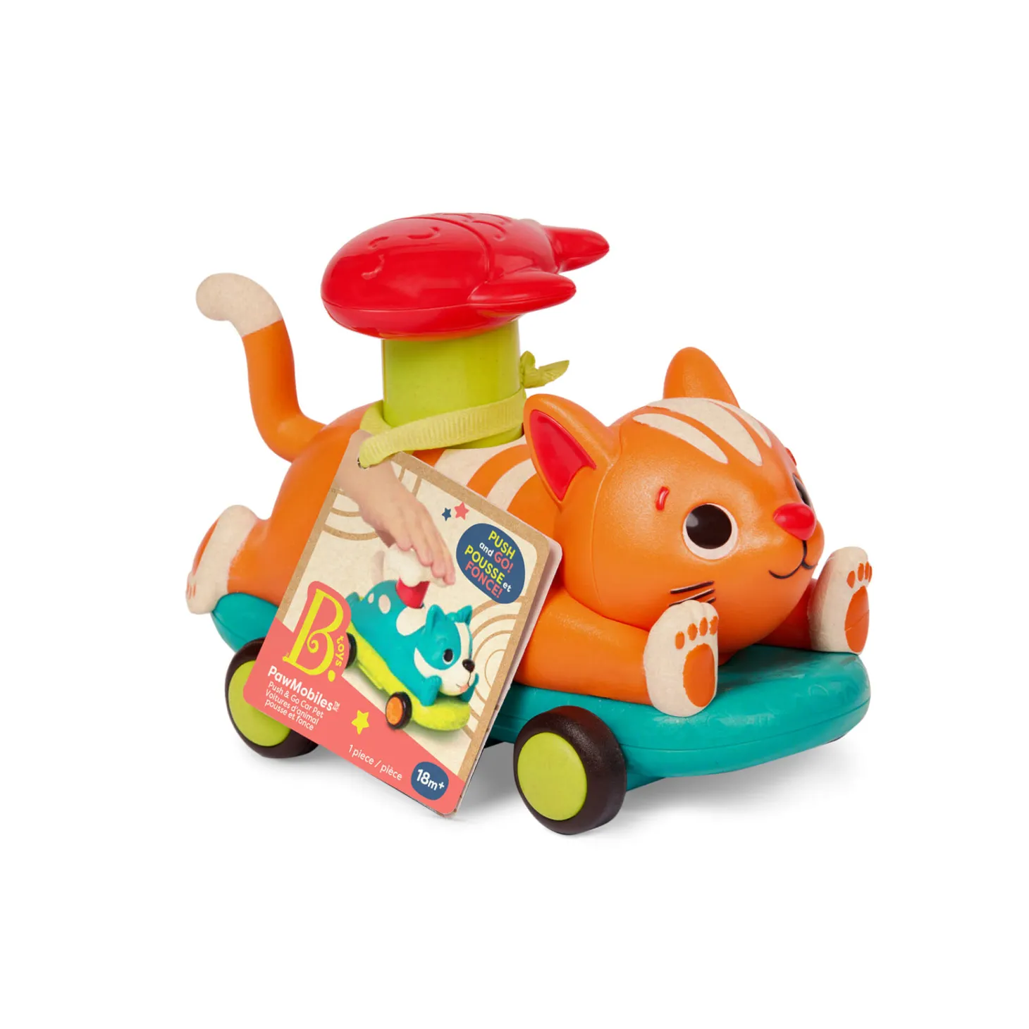PawMobiles - autko zwierzak z napędem push&go