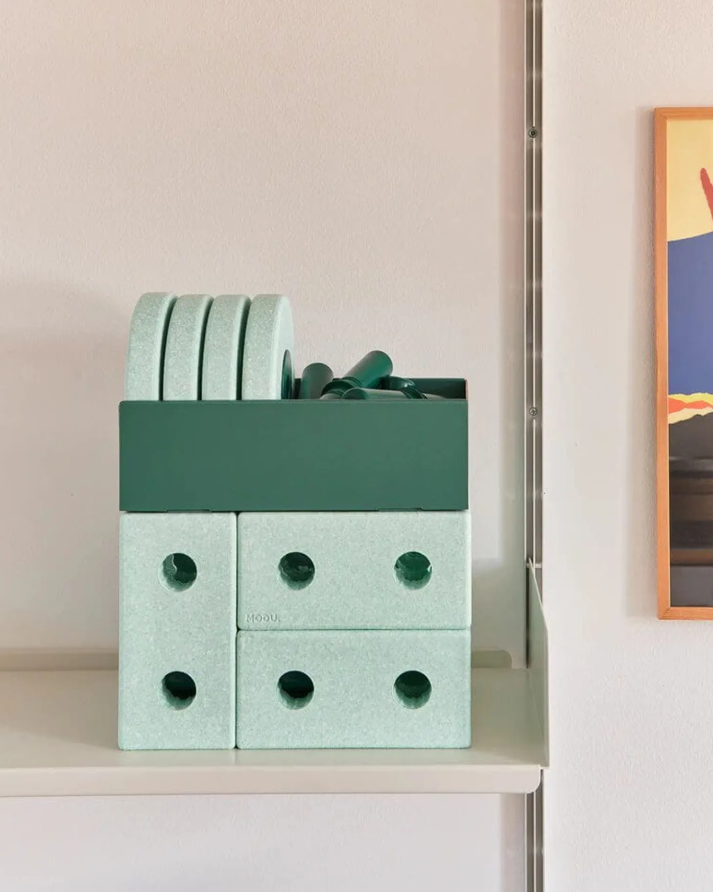 Pchacz 3w1 - Ocean Mint, Forest Green