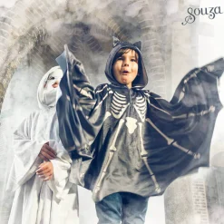 Peleryna z kapturem i maska kostium duch Halloween