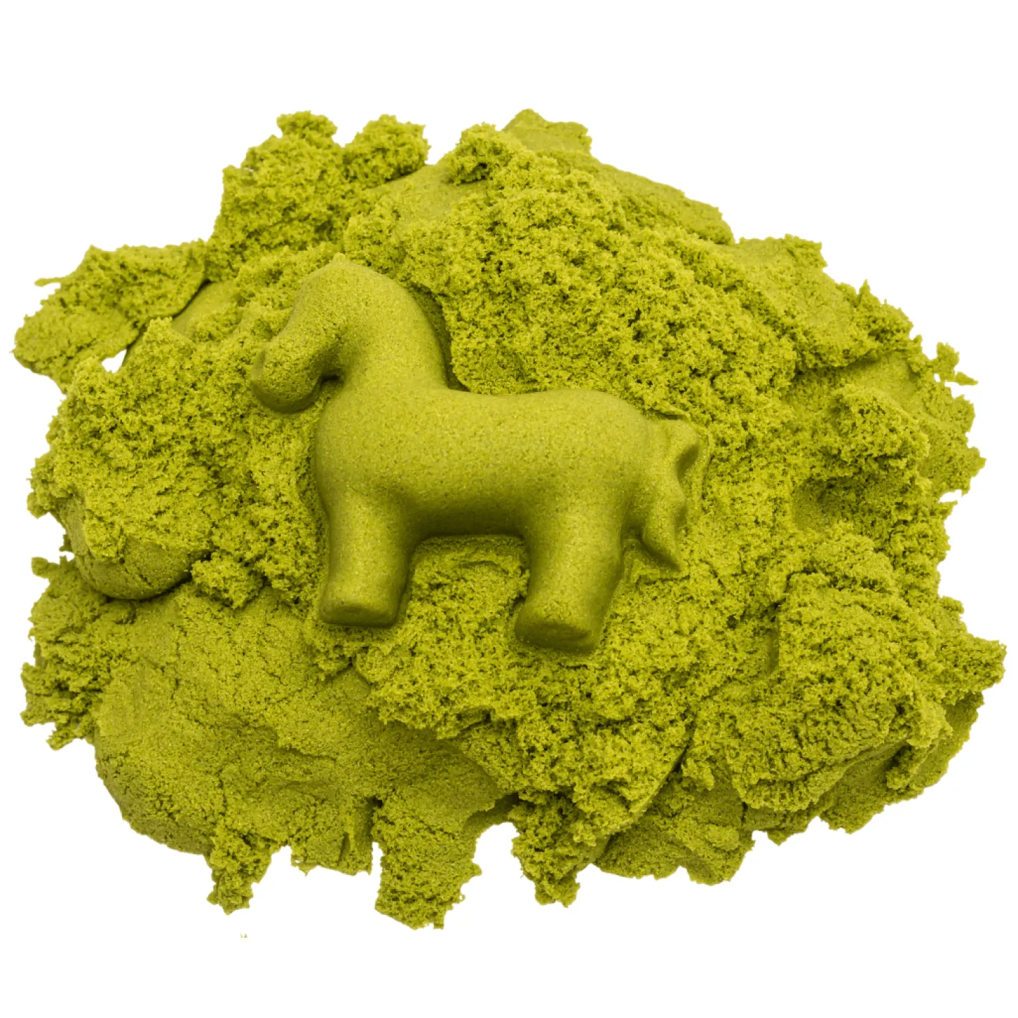 Piasek Dynamiczny - zielony, 1 kg