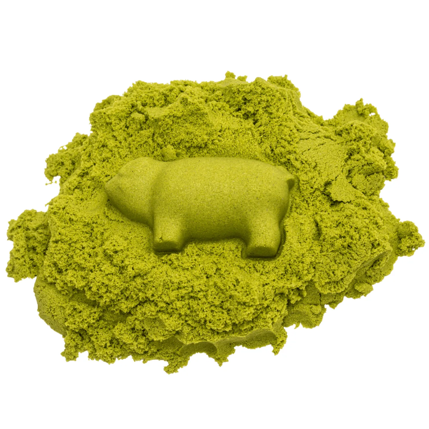 Piasek Dynamiczny - zielony, 1 kg