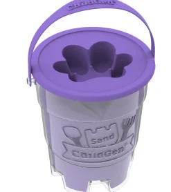 Piasek kinetyczny z foremką, 100% naturalny, 500g, kolor FIOLETOWY