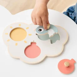 Pierwsze Puzzle z Uchwytami Happy Clouds