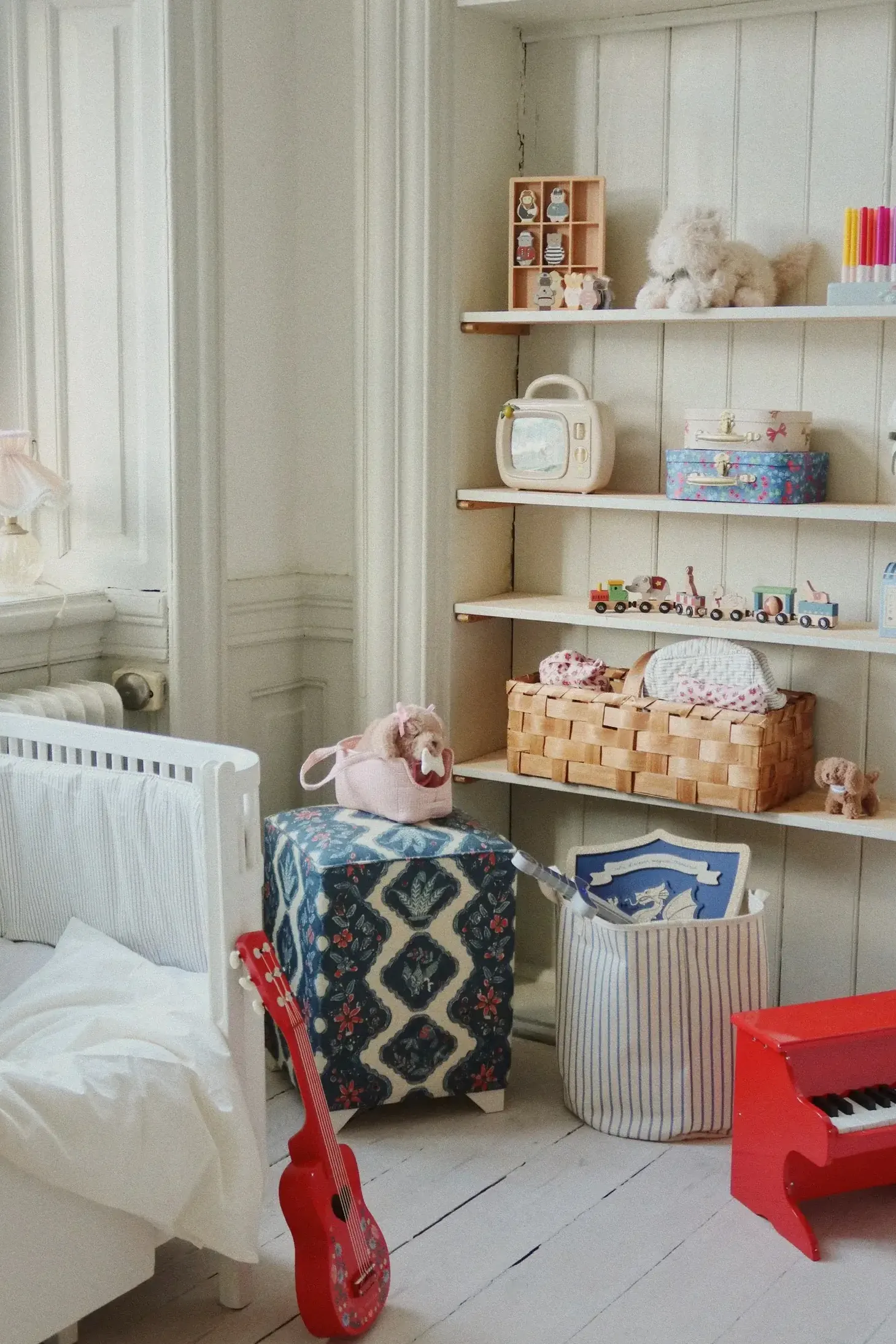 Piesek w torebce - pink check