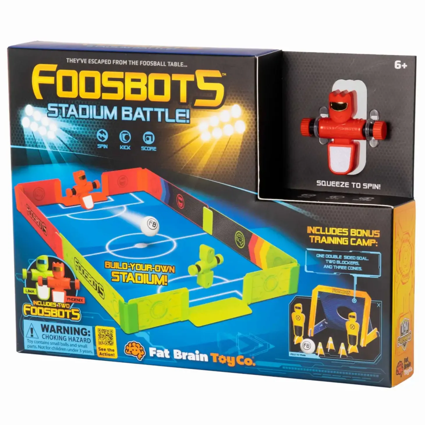 Piłkarzyki Foosbots. Boisko do gry.