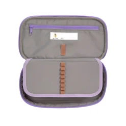 Piórnik na przybory szkolne Unique, violet lavender