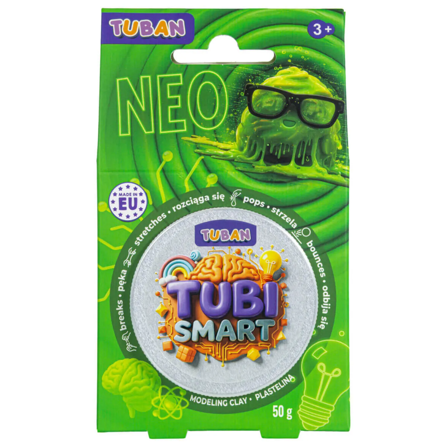 Plastelina Tubi Smart - NEO, 50g