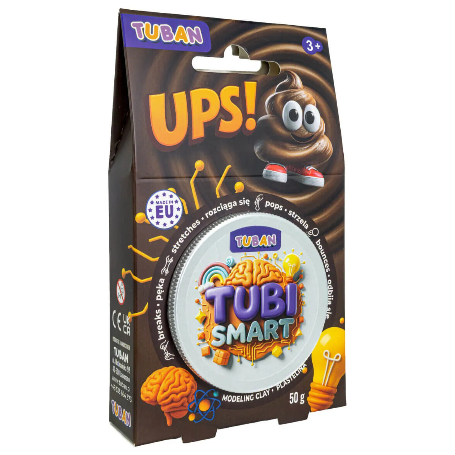Plastelina Tubi Smart - UPS!, 50g