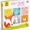 PLAY DUDÙ - gra, układanka “czyj to pyszczek?” - kształty, kolory, zwierzęta