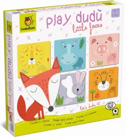 PLAY DUDÙ - gra, układanka “czyj to pyszczek?” - kształty, kolory, zwierzęta