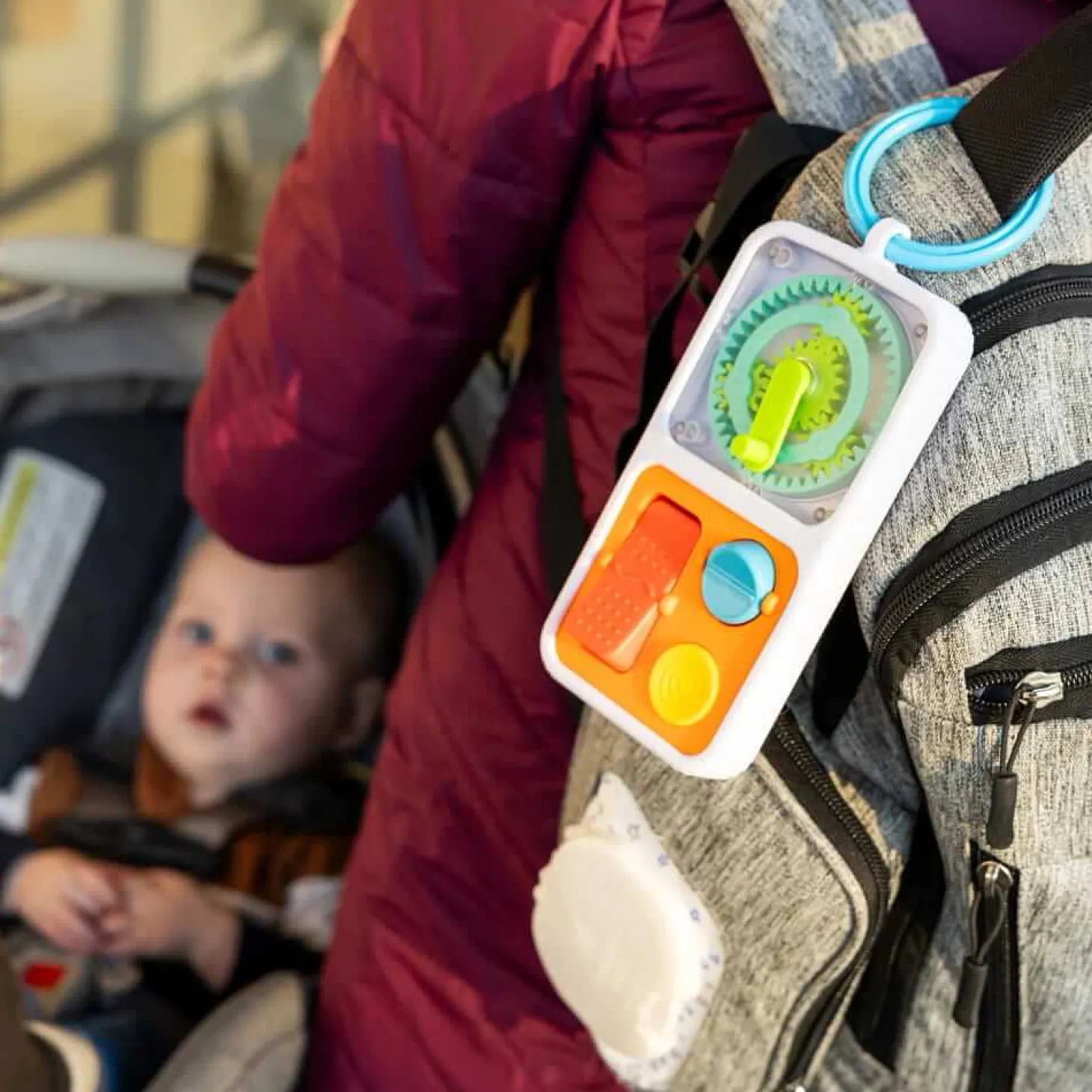 PlayTab Go - Sensoryczne Kwadraty z zawieszką