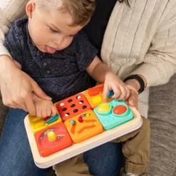 PlayTab Sensoryczne Kwadraty - zestaw 1 z przekładankami