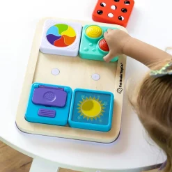 PlayTab Sensoryczne Kwadraty - zestaw 2 z biało-czarnymi kuleczkami