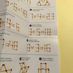 Podróżna gra magnetyczna - Gra w zapałki