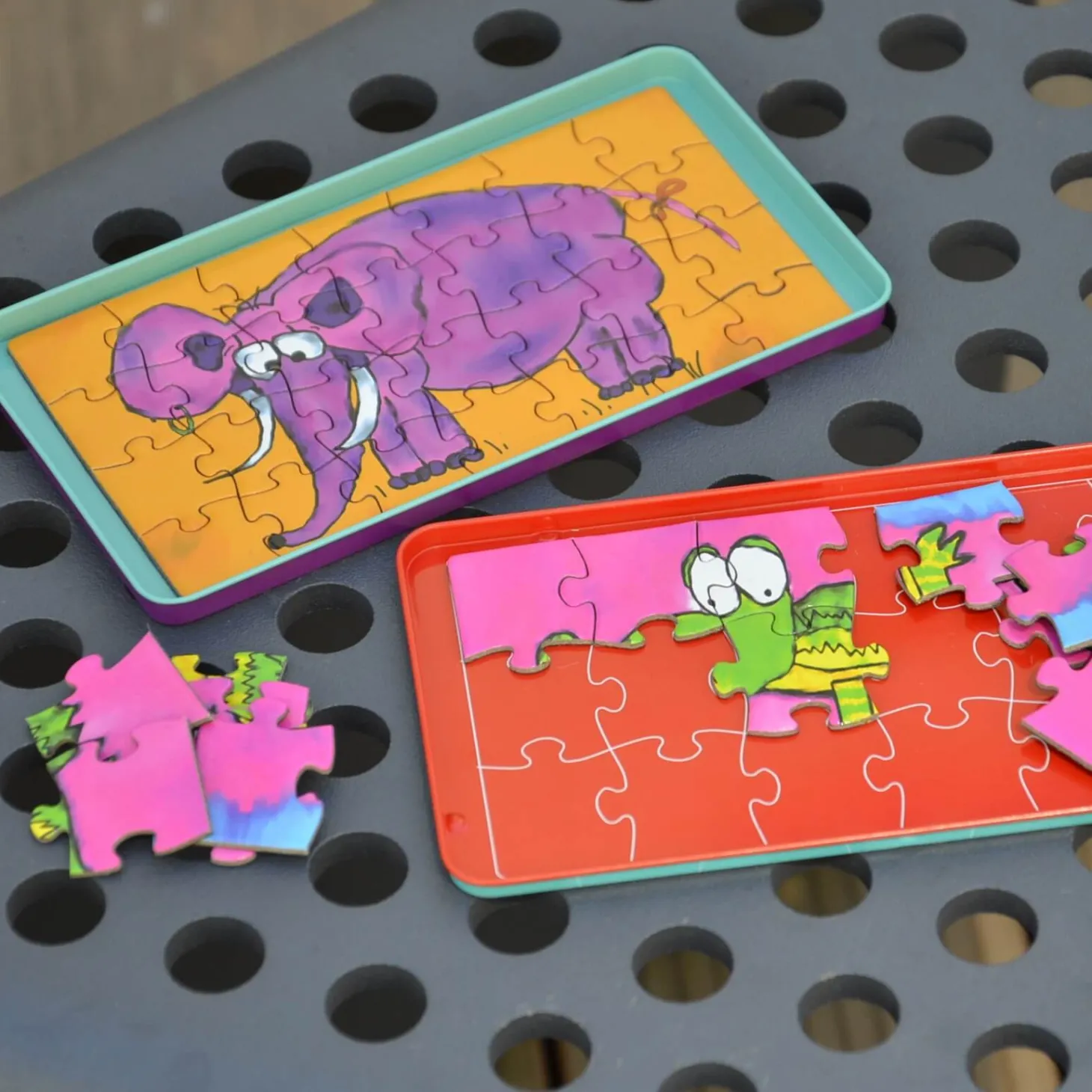 Podróżna gra magnetyczna - Puzzle magnetyczne
