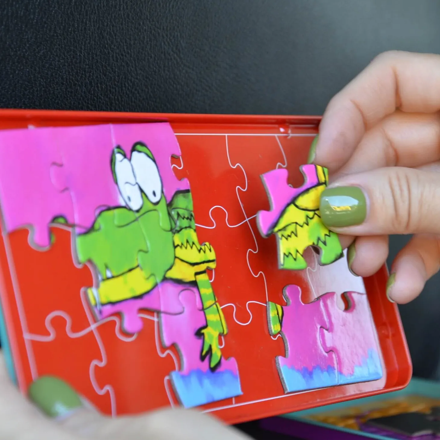 Podróżna gra magnetyczna - Puzzle magnetyczne