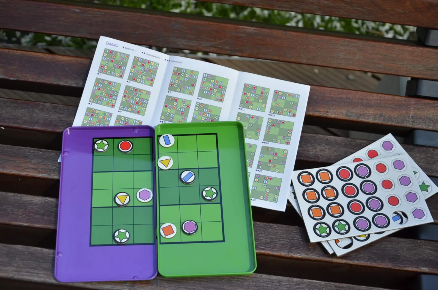 Podróżna gra magnetyczna - Sudoku Kształty