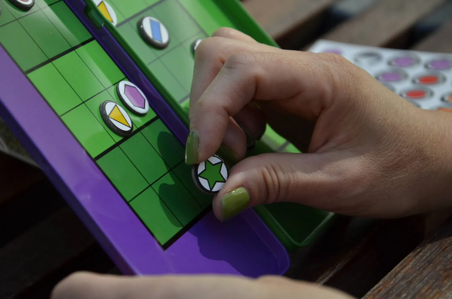 Podróżna gra magnetyczna - Sudoku Kształty