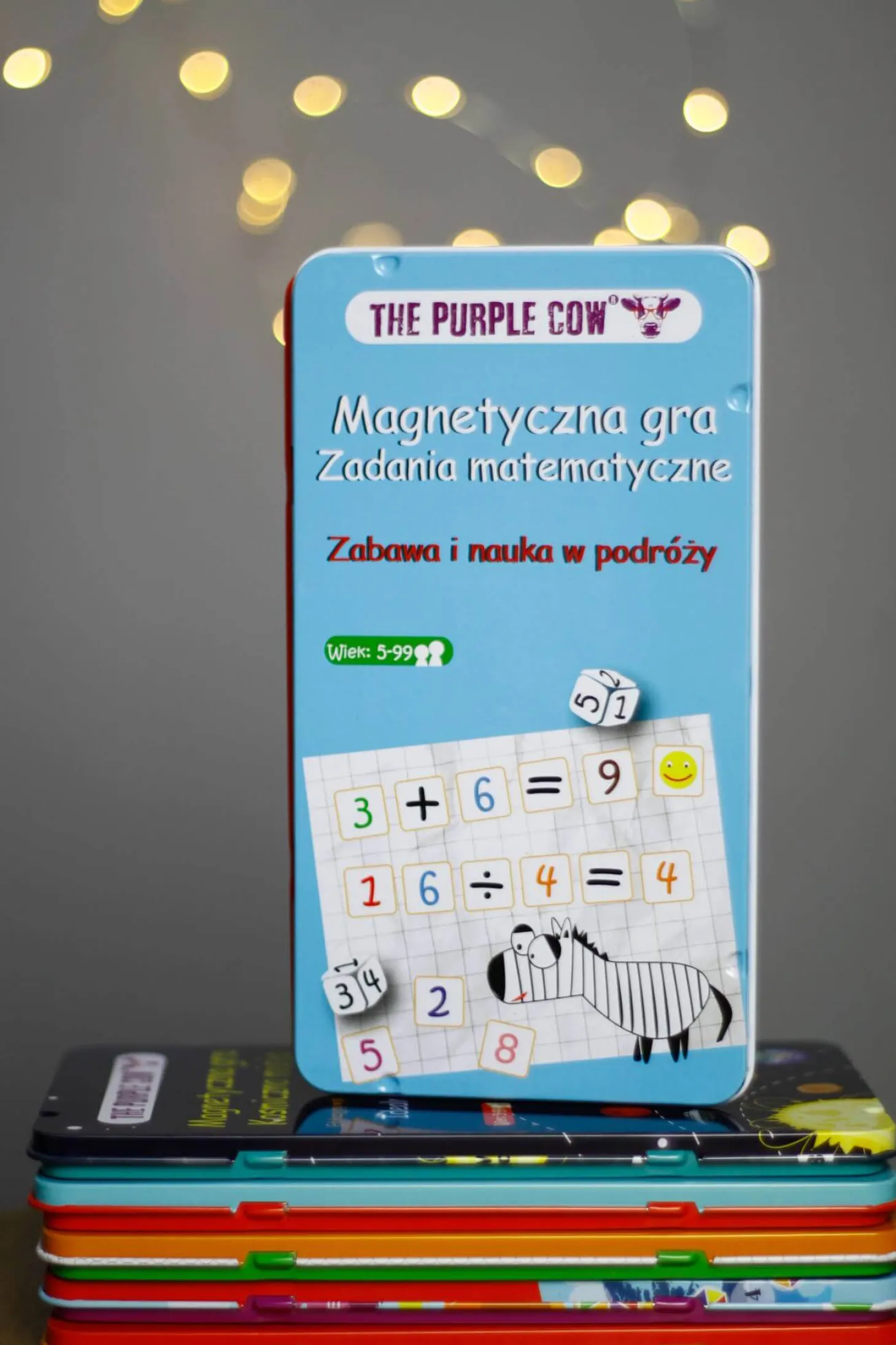 Podróżna gra magnetyczna - Zadania matematyczne