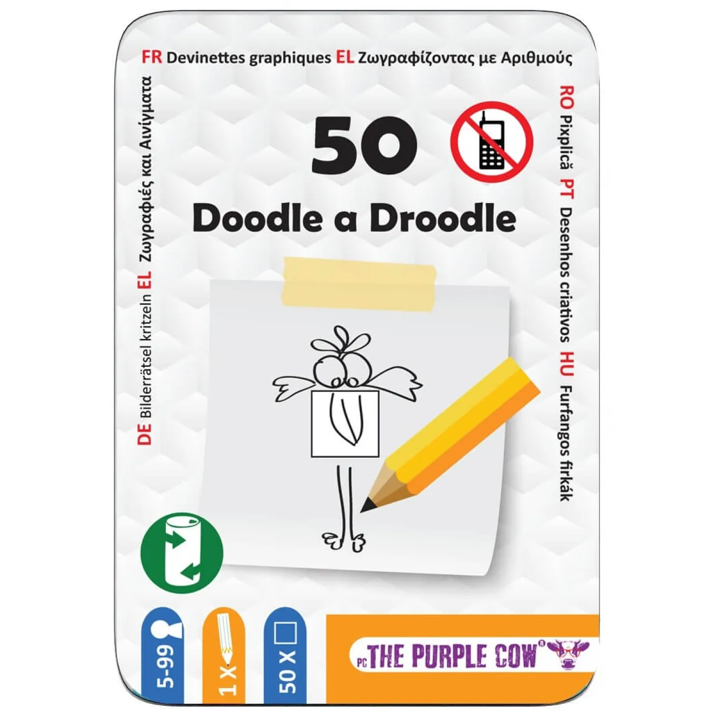 Podróżne łamigłówki - 50 Doodle A Droodle