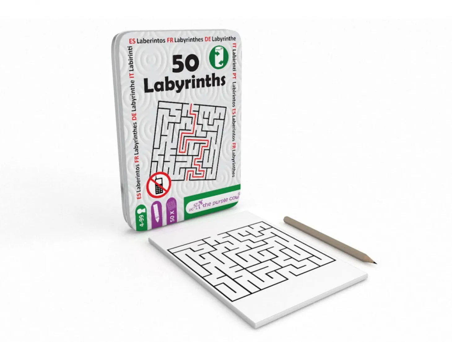 Podróżne łamigłówki - 50 Labiryntów