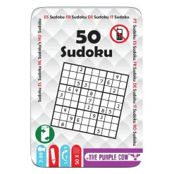 Podróżne łamigłówki - 50 Sudoku