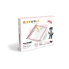 Podświetlany tablet do nauki pisania i rysowania KIDYDRAW-PRO - różowy