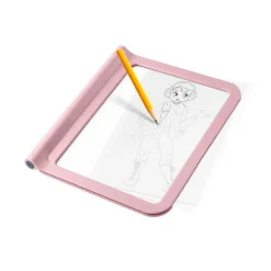 Podświetlany tablet do nauki pisania i rysowania KIDYDRAW-PRO - różowy