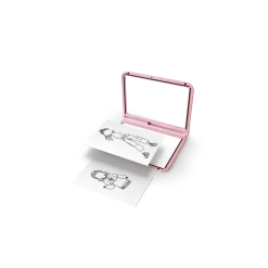 Podświetlany tablet do nauki pisania i rysowania KIDYDRAW-PRO - różowy