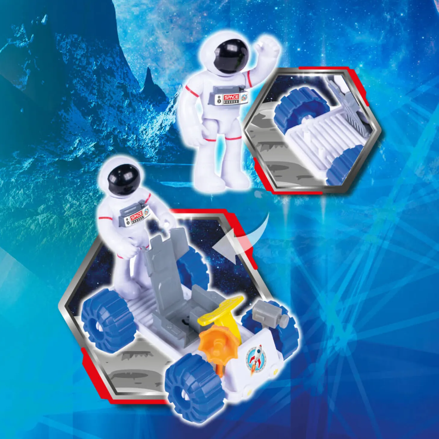 Pojazd kosmiczny z astronautą