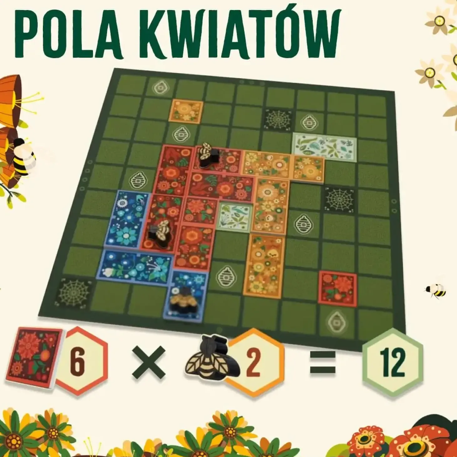 Pola kwiatów - Gra Planszowa