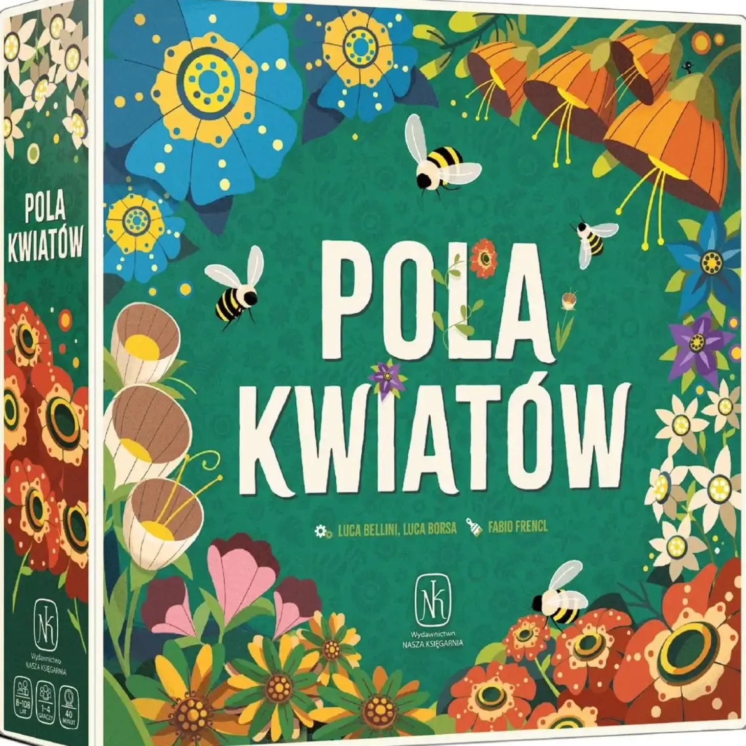 Pola kwiatów - Gra Planszowa